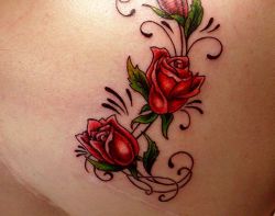 tribal-roses-tattoo