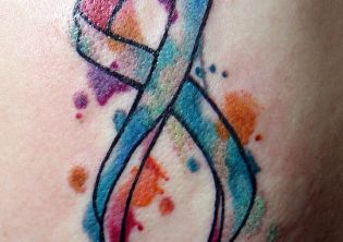 cancer-ribbon-tattoo